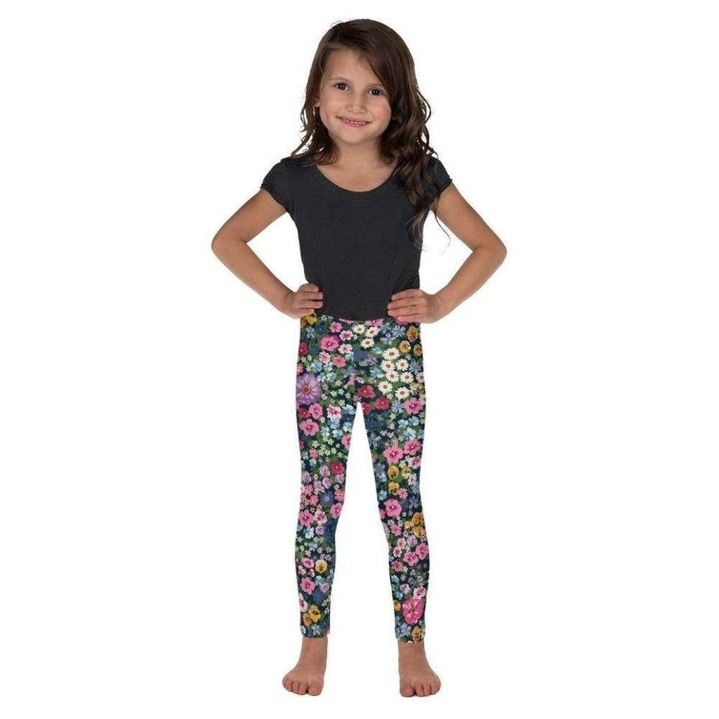 Pretty Floral Kid's Leggings