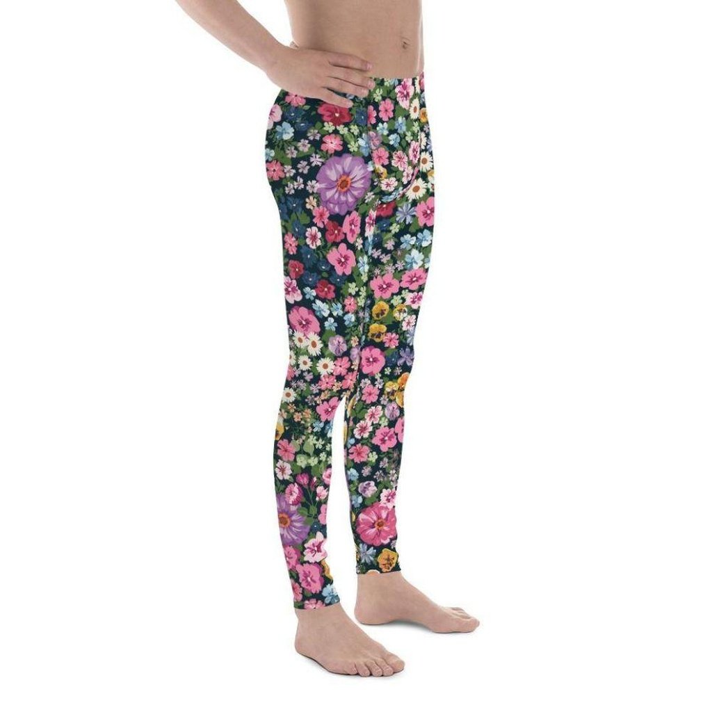Pretty Floral Men's Leggings