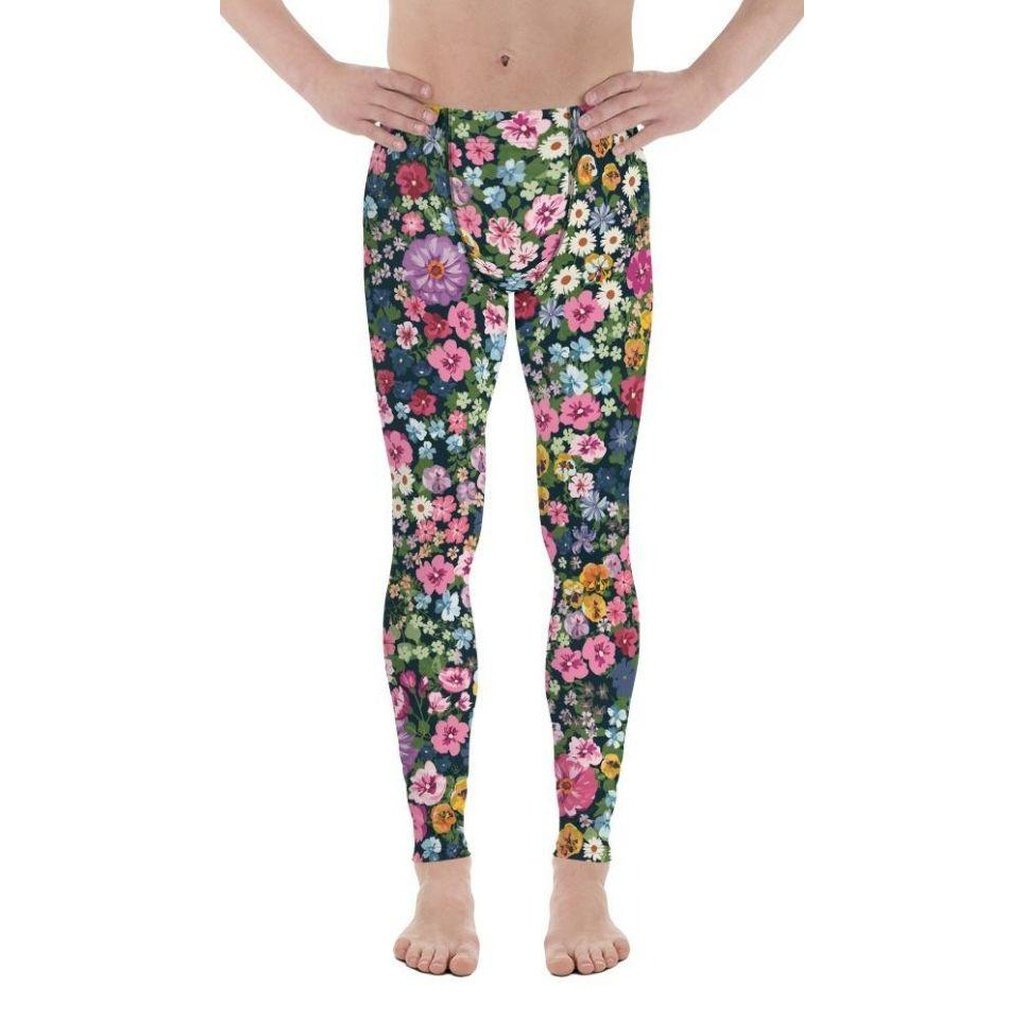 Pretty Floral Men's Leggings
