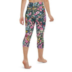 Pretty Floral Yoga Capris