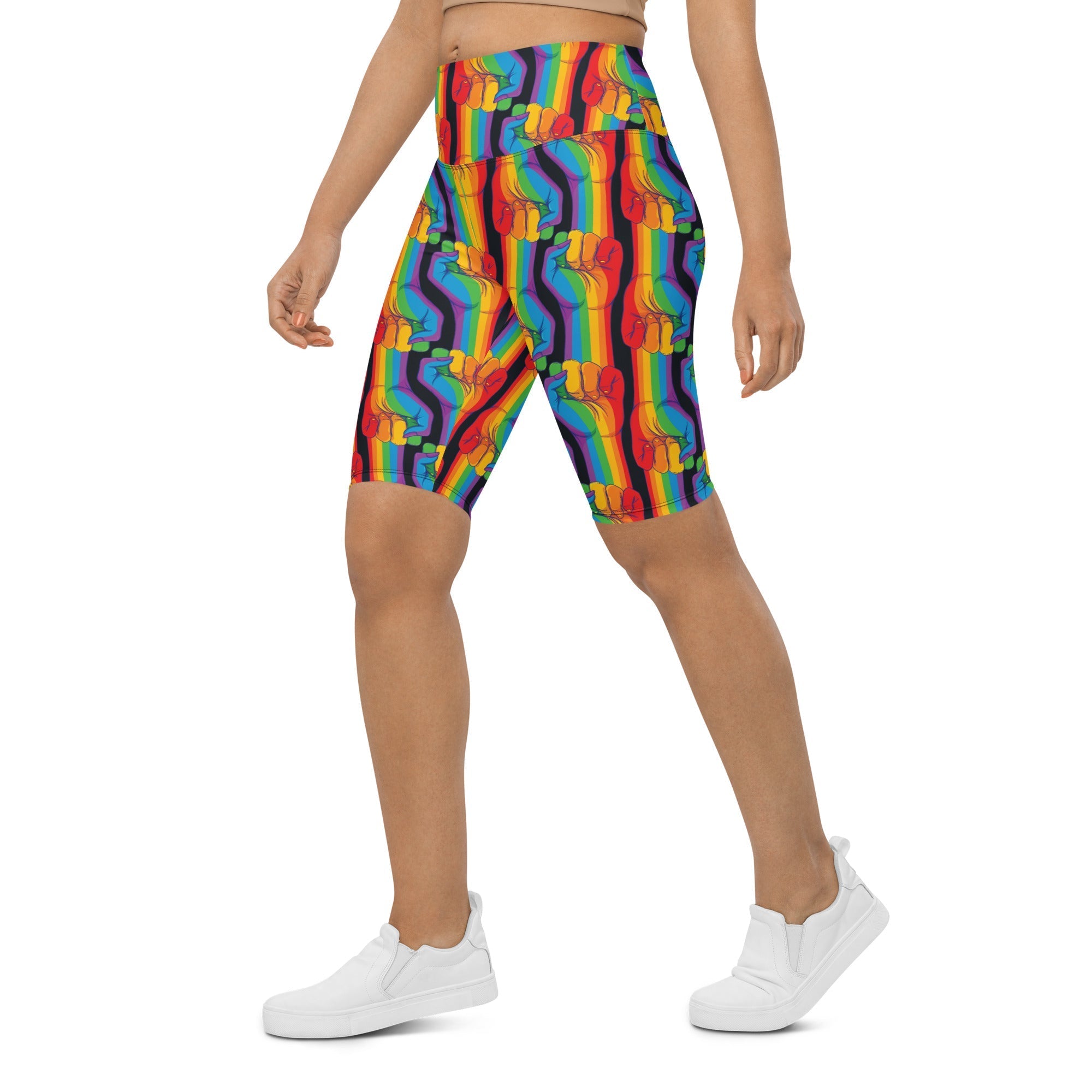 Pride Activist Biker Shorts