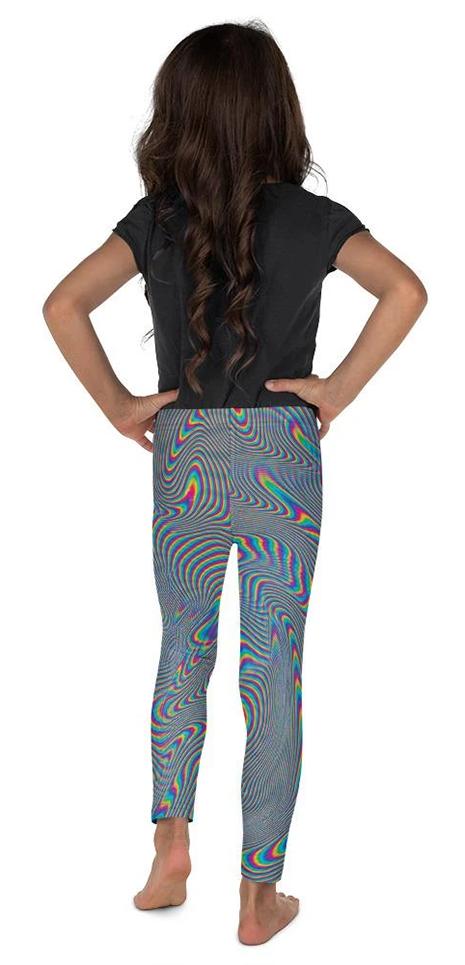 Psychedelic Abstract Kid's Leggings
