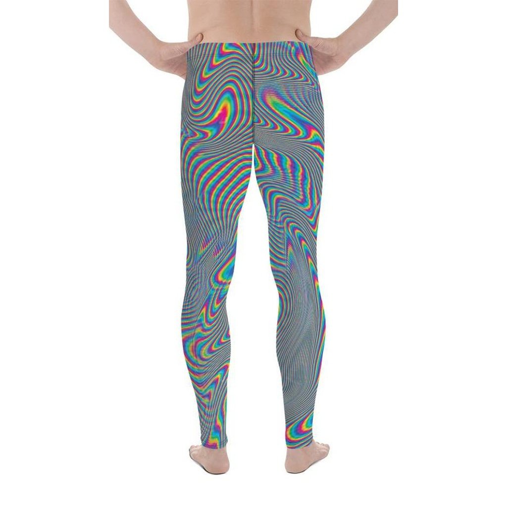 Psychedelic Abstract Men's Leggings