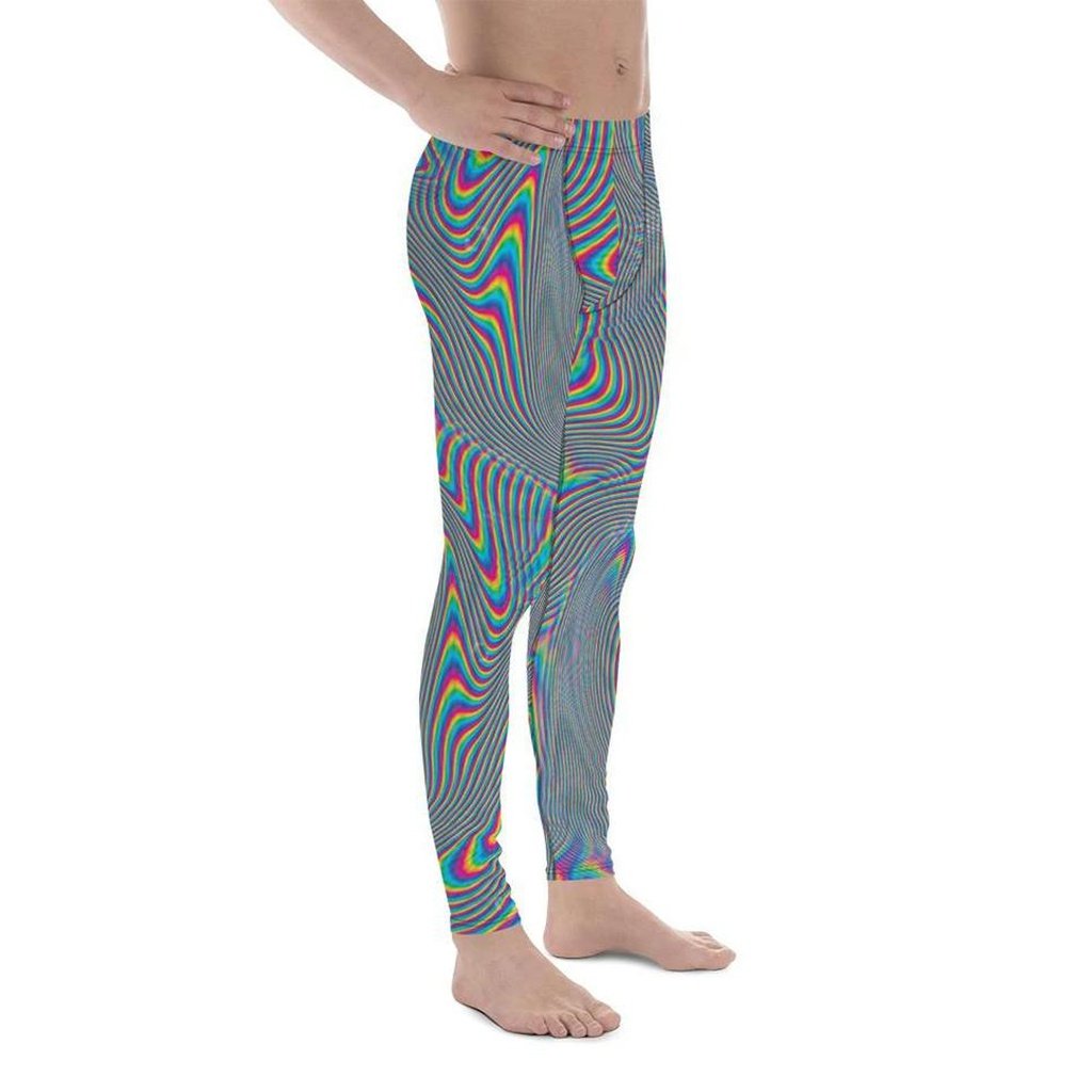 Psychedelic Abstract Men's Leggings