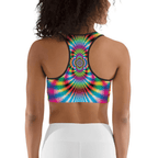 Psychedelic Rave Sports Bra