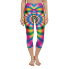 Psychedelic Rave Yoga Capris
