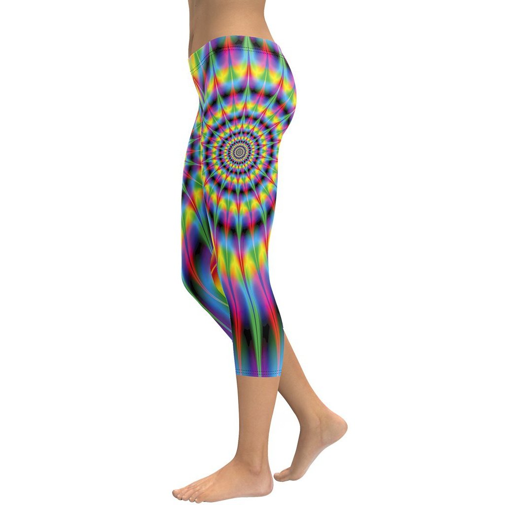 Psychedelic Ring Capris