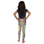 Psychedelic Sun Print Kid's Leggings