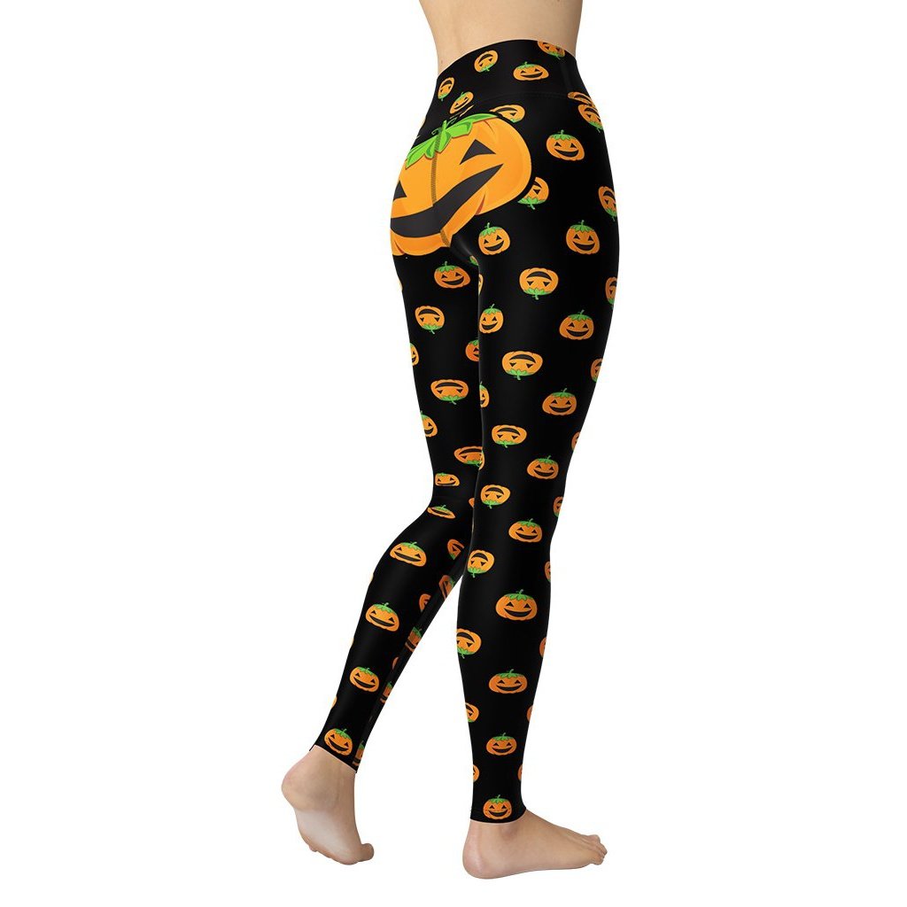 Pumpkin But* Yoga Leggings