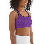 Pumpkin Pocket Halloween Sports Bra