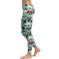 Pup Pattern Leggings