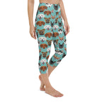 Pup Pattern Yoga Capris