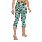 Pup Pattern Yoga Capris