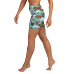 Pup Pattern Yoga Shorts