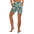 Pup Pattern Yoga Shorts