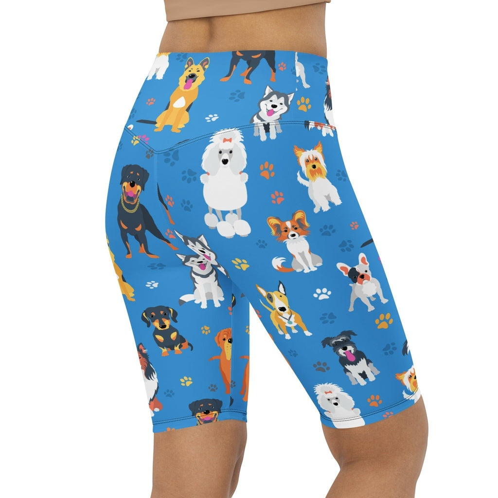 Puppies & Paws Biker Shorts