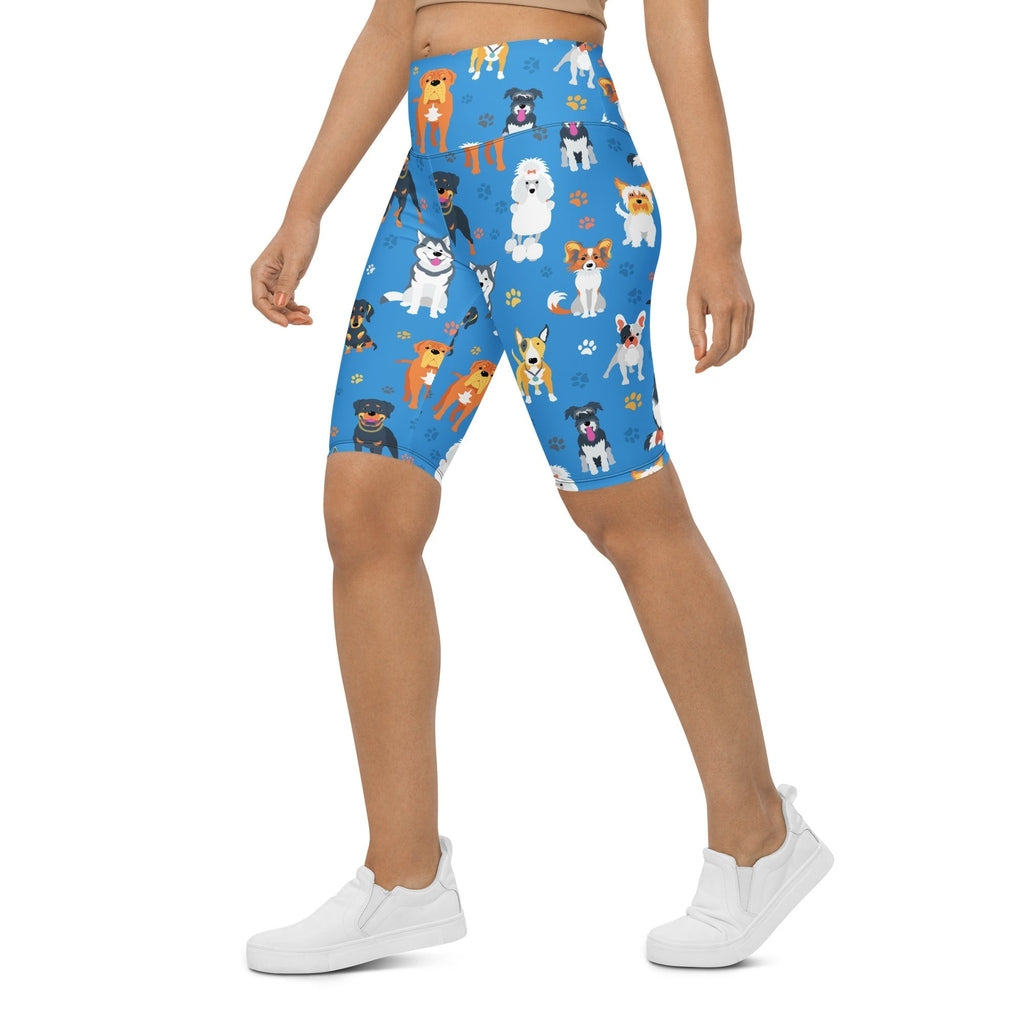 Puppies & Paws Biker Shorts