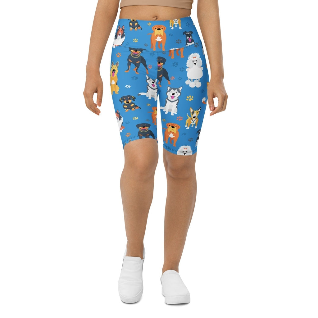Puppies & Paws Biker Shorts