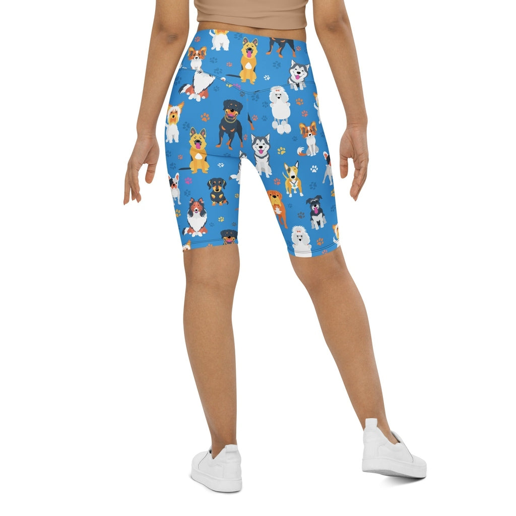 Puppies & Paws Biker Shorts