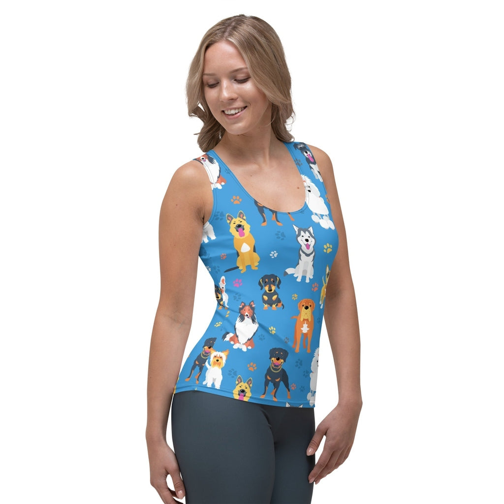 Puppies & Paws Tank Top