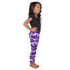 Purple Camo Kid's Leggings
