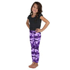 Purple Camo Kid's Leggings