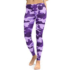 Purple Camo Leggings
