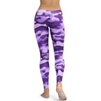Purple Camo Leggings