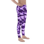 Purple Camo Men's Leggings