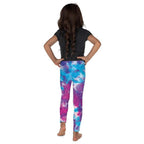 Purple Tie Dye Kid's Leggings