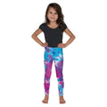 Purple Tie Dye Kid's Leggings