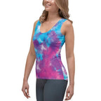 Purple Tie Dye Tank Top