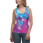 Purple Tie Dye Tank Top