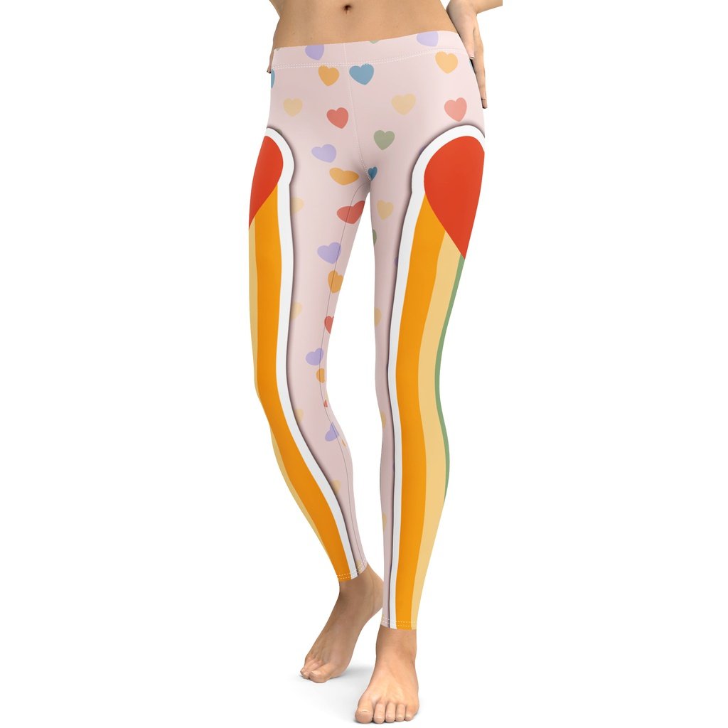 Rainbow Love Leggings