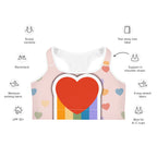 Rainbow Love Sports Bra