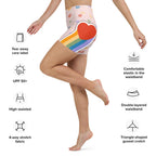 Rainbow Love Yoga Shorts