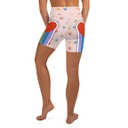 Rainbow Love Yoga Shorts