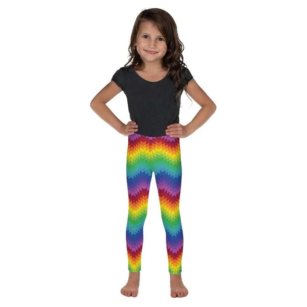 Rainbow Pattern Kid's Leggings