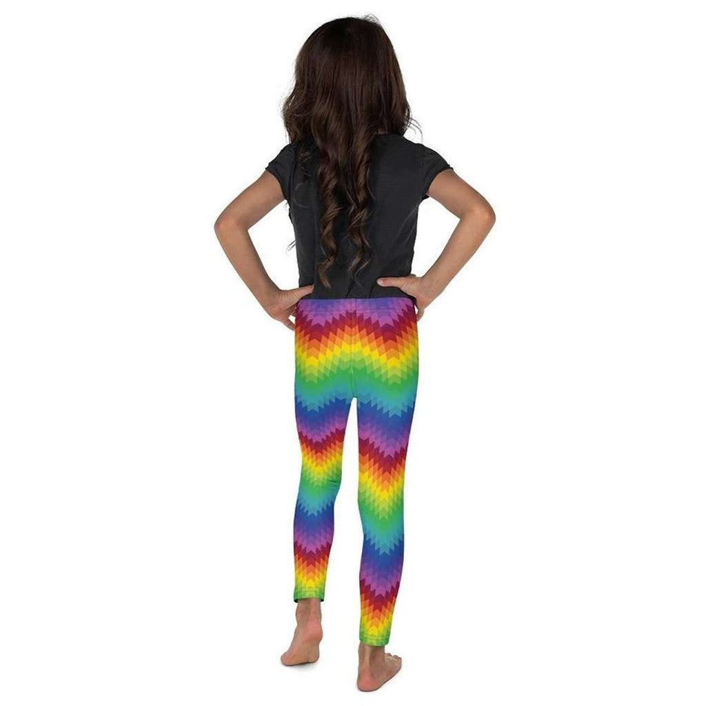 Rainbow Pattern Kid's Leggings
