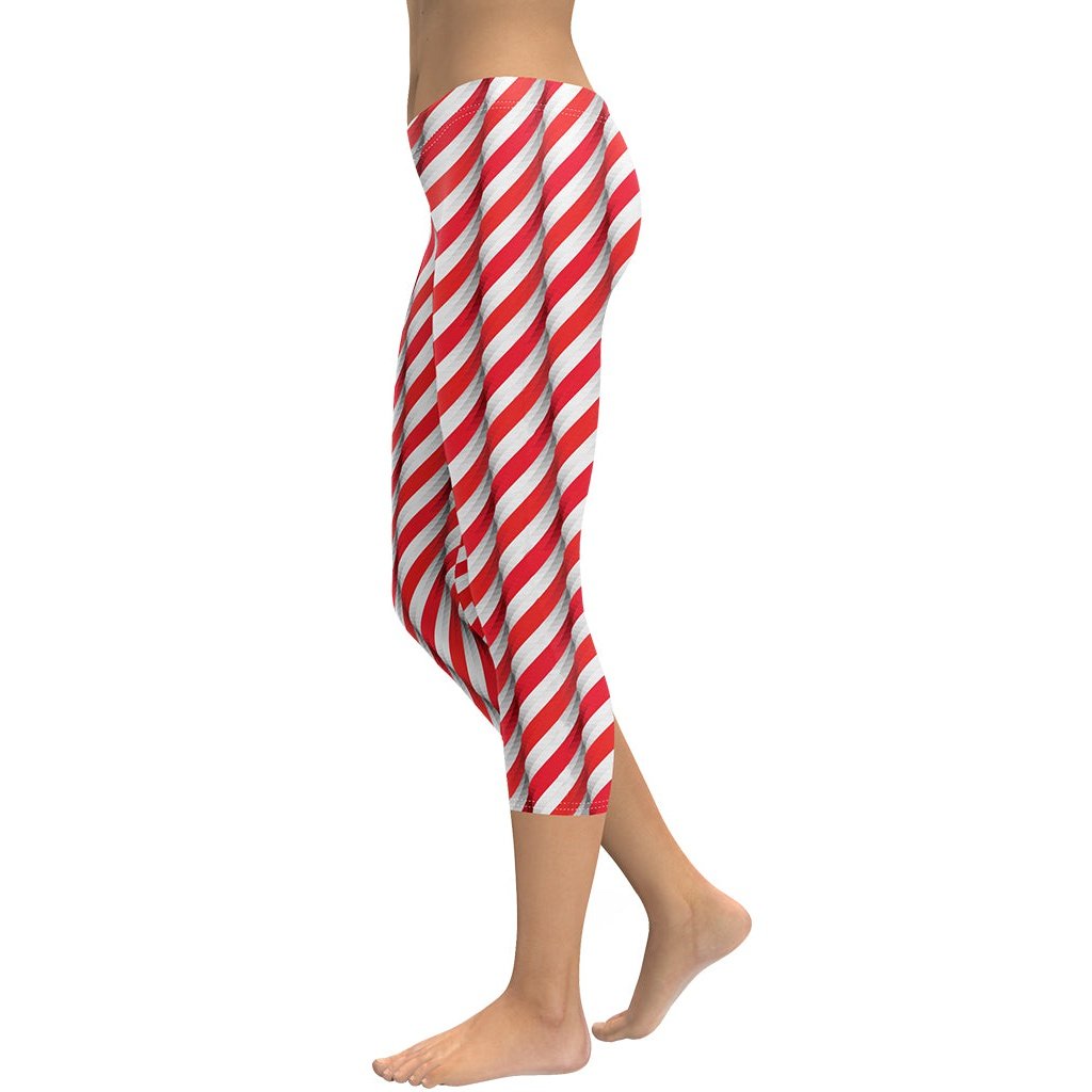 Real Candy Cane Capris