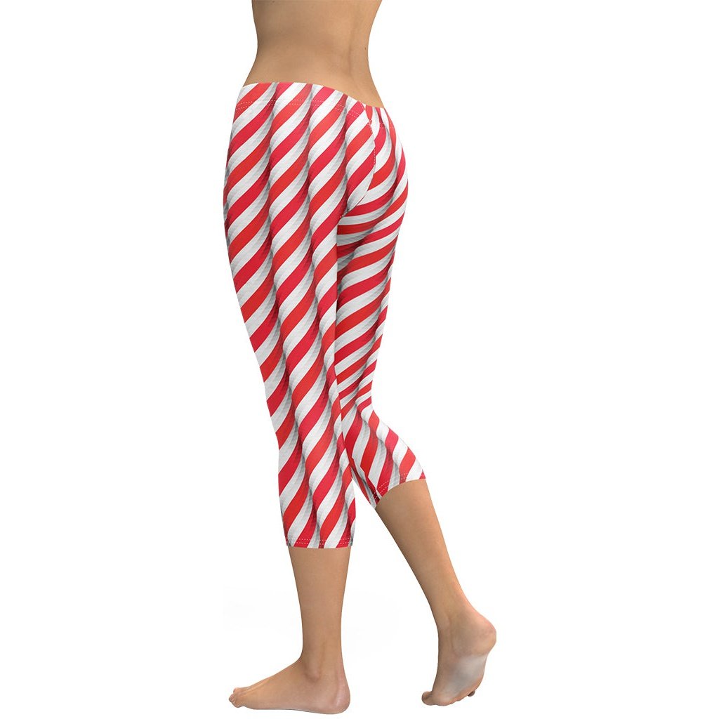 Real Candy Cane Capris