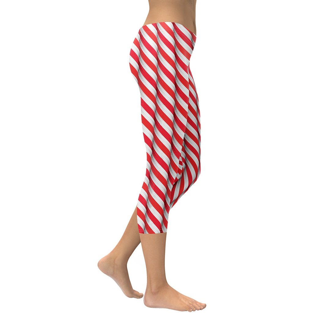 Real Candy Cane Capris