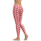 Real Candy Cane Leggings