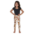 Realistic Cow Print Kid's Leggings