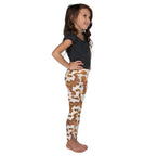 Realistic Cow Print Kid's Leggings