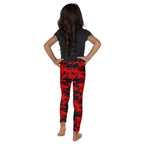 Red Camo Kid's Leggings