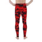 Red Camo Men's Leggings