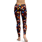 Reindeers in Love Christmas Leggings - FiercePulse - Premium Workout Leggings - Yoga Pants