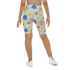 Retro Daisy Biker Shorts