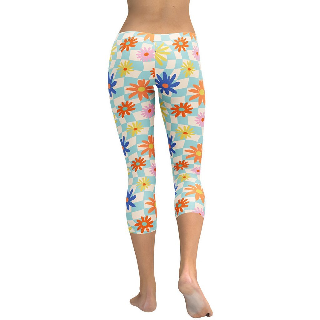 Retro Daisy Capris